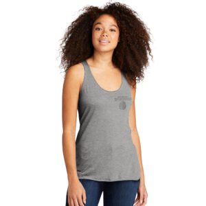 Brain Cancer Awareness Next level Ladies’ Triblend Racerback Tank-Premium Heather