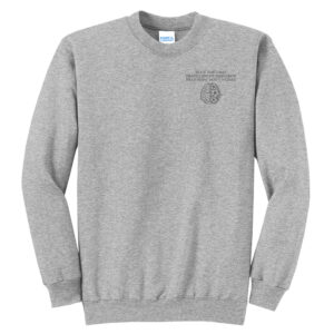 Brain Cancer Awareness Unisex Fleece Crewneck Sweatshirt-Athletic Heather