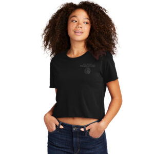 Brain Cancer Awareness Next Level Women’s Festival Cali Crop Tee-Black