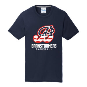 Barnstormer BB Port and Company Performance Blend Tee Men-Deep Navy