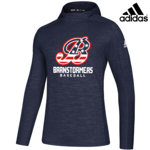 Barnstormer BB Adidas Game Mode lt weight Training Hoodie -NAVY Melange/Heather (2X, 3X, 4X)