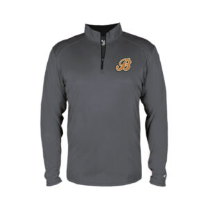 Barnstormer BB B-Core 1/4 Zip YOUTH-Graphite/Black