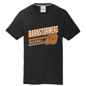 Barnstormer BB Port and Company Men Performance Blend Tee-Black