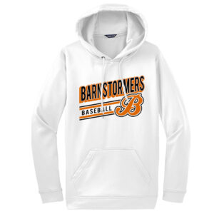 Barnstormer BB Sport-Tek Sport-Wick Fleece Hooded Pullover Men-White