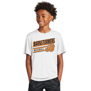Barnstormer BB Sport-Tek Youth Competitor Performance Tee-White