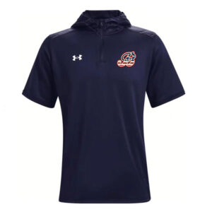 Barnstormer BB Under Armour Men’s UA Command Short Sleeve Hoodie-Navy (2X, 3X only)