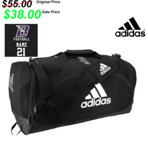 Baxter Football PG Adidas Team Issue II Medium Duffel-Black