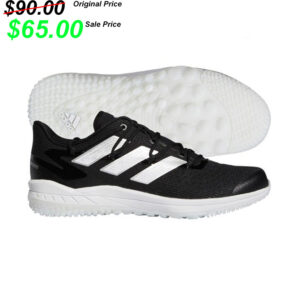 Camanche Football PG PGoach Adidas Adizero Afterburner 8 Turf – Black/silver