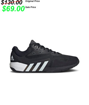 Camanche Football PG PGoach Adidas DropSet Trainer shoe Core Black/White/Grey Six