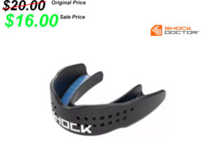 Camanche Football PG PG Shock Doctor Trash Talker Mouth Guard-Black