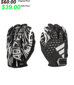 Camanche Football PG PG adidas Adizero 5-Star 13.0 Football Gloves Black/White