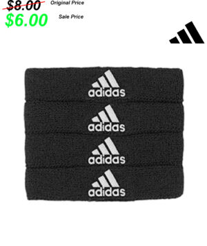 Camanche Football PG PG Adidas interval 3/4″ Bicep Bands (4pack) Black/White