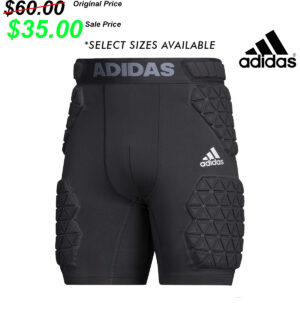Camanche Football PG PG adidas Alphaskin Force 5 Pad Girdle-BLACK (L-4X)