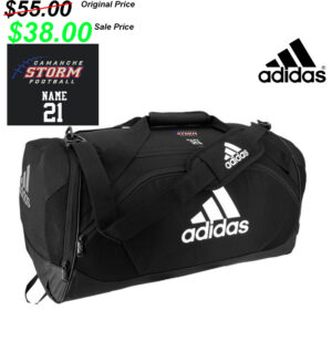 Camanche Football PG Adidas Team Issue II Medium Duffel-Black