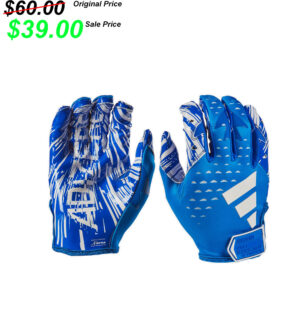 Camanche Football PG adidas Adizero 5-Star 13.0 Football Gloves-Royal/White