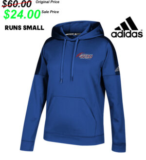 Camanche Football PG Adidas Womens Team Issue Hooded Sweatshirt -Royal