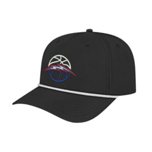 Camanche BKB Athletic Rope Cap-Black/White