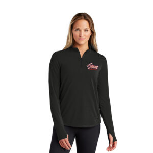 Camanche BKB OGIO Ladies Motion 1/4-Zip-Blacktop
