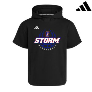 Camanche BKB Adidas Men NWV Short Sleeve Hoodie- BLACK