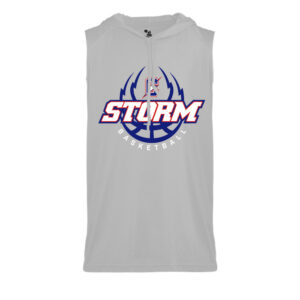 Camanche BKB Badger B-Core Sleeveless Hood Tee Men-Silver