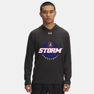 Camanche BKB Under Armour UA Tech Vent Team Men’s Hoodie Tee-Black
