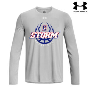 Camanche BKB Under Armour Men’s Team Tech Long Sleeve-Mod Grey