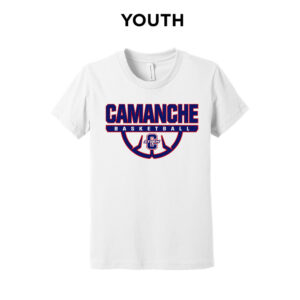 Camanche BKB Youth Premium Short Sleeve Tee-White