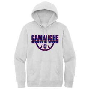 Camanche BKB Unisex District VIT Fleece Hoodie-White Smoke