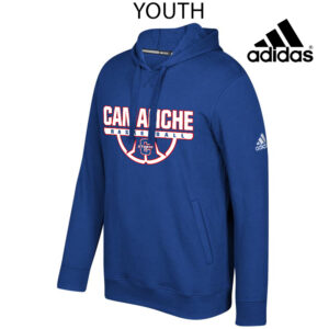 Camanche BKB Adidas Youth Fleece Hooded Sweatshirt- Royal