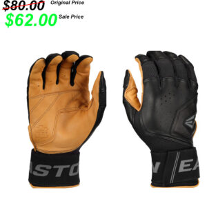 Clinton BB TG Easton MAV PRO Locked In baseball batting glove – Carmel/Black