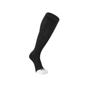 Clinton BB TG TCK ProSport over the calf sock w/white toe-Black