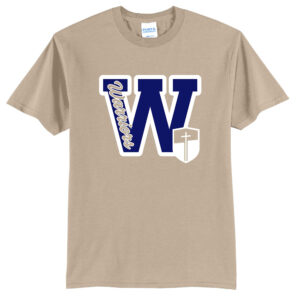 CDA Unisex Short Sleeve Tee-Desert Sand Screen Print