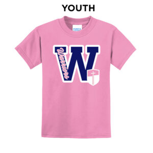 CDA Youth Short Sleeve Tee-Candy Pink Screen Print