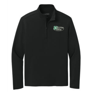 Clover Hills Employee Port Authority Men Breakwater 1/4-Zip Pullover-Deep Black
