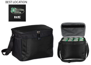 Clover Hills Employee Port Authority 12-Can Cube Cooler-Black/Black