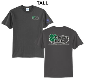 Clover Hills Employee Tall Short Sleeve Tee-Charcoal