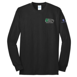 Clover Hills Employee Unisex Long Sleeve Tee-Black