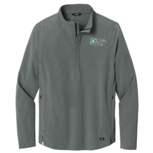 Clover Hills Employee OGIO Men Aspect 1/2-Zip Pullover-Rogue Grey