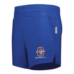 Camanche Baseball Holloway Ladies Ventura Soft Knit Shorts-Royal