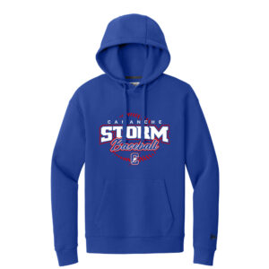 Camanche Baseball New Era Men Heritage Fleece Pullover Hoodie-Royal