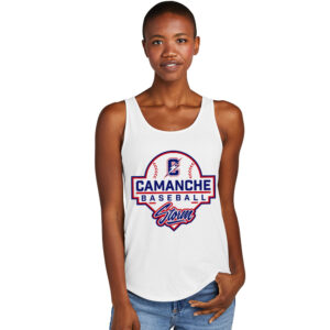 Camanche Baseball District Women’s Perfect Tri Relaxed Tank-White