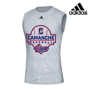 Camanche Baseball Adidas Creator Sleeveless Tee-Grey Heather