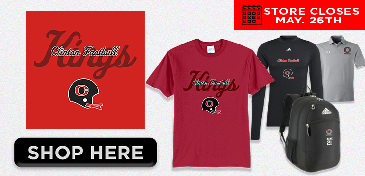 Read more about the article CLINTON FOOTBALL PLAYER GEAR 2025