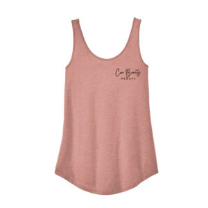 Core Beauty District Women’s Perfect Tri Relaxed Tank-Blush Frost