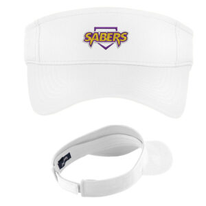 CD Baseball Sport-tek PosiCharge RacerMesh Visor-White