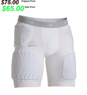 DW Football PG Adidas Techfit 5 Pad Football Girdle WHITE