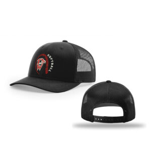 DW Softball Richardson Pro Mesh Adjustable Trucker Cap Solid-Black