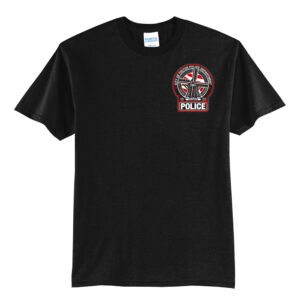 Fulton Police Unisex Basic Short Sleeve Tee-Black
