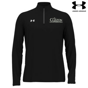 Grow Clinton Under Armour Men Long Sleeve Team Tech 1/4 Zip-Black