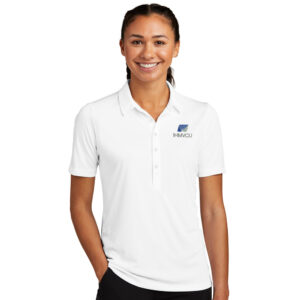 IHMVCU Sport-Tek Ladies Posi-UV Pro Polo-White